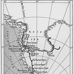 Robert Falcon Scotts Terra Nova Expedition (b / w photo)