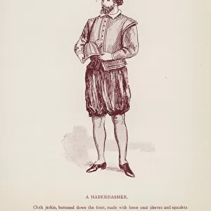 Shakespeares Taming of the Shrew: A Haberdasher (litho)