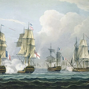 Sir Richard Strachans Action after the Battle of Trafalgar on 5th November, 1805
