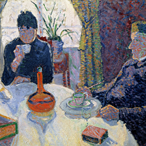 Study for The Dining Room, c. 1886 (oil on canvas)