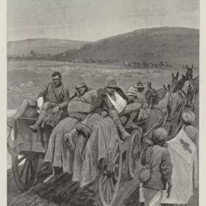 The Transvaal War, after Elandslaagte (litho)