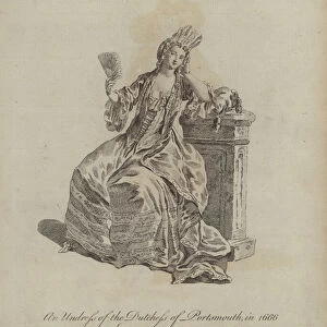 An Undress of the Duchess of Portsmouth in 1666 (engraving)