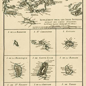 The Virgin Islands, from Atlas de Toutes les Parties Connues du Globe Terrestre