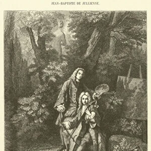 Watteau et de Jullienne (engraving)