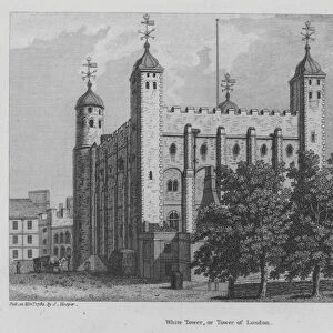 White Tower, or Tower of London (engraving)