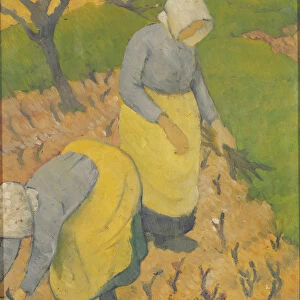 Women in the Vineyard, 1890 (oil on canvas)