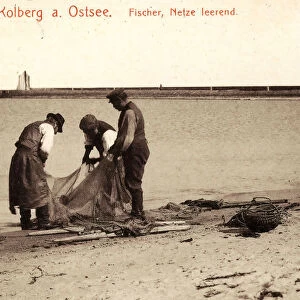 Baltic Sea Fishing Poland Beaches 1905 West Pomeranian Voivodeship