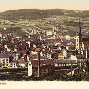 Churches Usti nad Labem 1902 Usti nad Labem Region