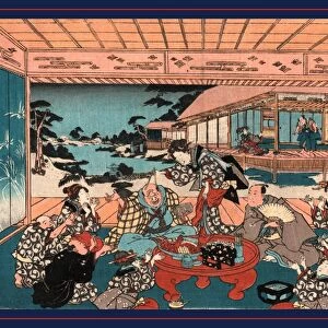 Dai shichi, Act Seven. Utagawa, Toyokuni, 1786-1865, artist, [between 1840 and 1860]
