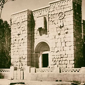 Damascus St. Paul Wall restored 1950 Syria