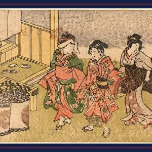 Hazuki, Eighth month. Utagawa, Kunimaru, ca. 1787-1817, artist, [between ca. 1818