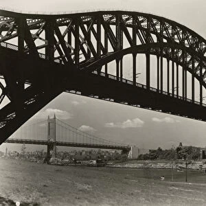 Hell Gate Bridge New York Berenice Abbott American