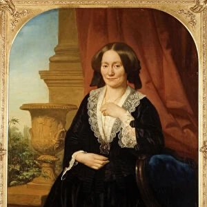 Jacob Spoel Portrait Maria van Hoboken portrait painting