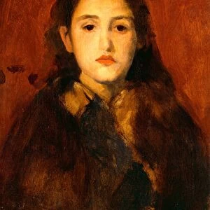 James McNeill Whistler, American (1834-1903), Alice Butt, c. 1895, oil on canvas