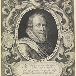 Portrait of Maurice, Prince of Orange, Willem van de Passe, Crispijn van de Passe (I)
