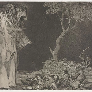 Proverbs Folly Fear 1864 Francisco de Goya Spanish