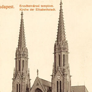St Elisabeth Church Budapest 1906 Kirche der Elisabethstadt