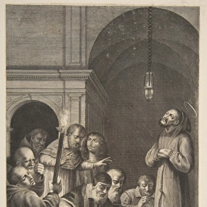 St Francis n. d Engraving sheet 12 3 / 16 x 7 11 / 16