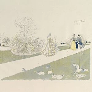 Tuileries Garden Album des Peintres-Graveurs