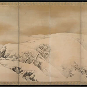 Winter Day 1784 Maruyama Okyo Japanese 1733-1795