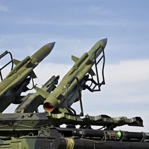 The 2K12 Kub mobile surface-to-air missile system