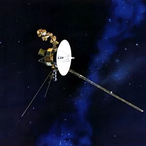 Artists Concept of Voyager Spacecraft