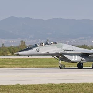 A Bulgarian Air Force MiG-29, Bulgaria