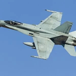A CF-188 Hornet of the Royal Canadian Air Force