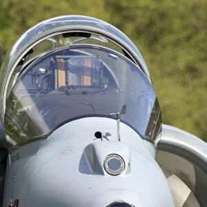 Close-up of a BAE Harrier II aircraft