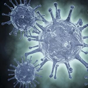 Conceptual image of the Hepatitis C virus