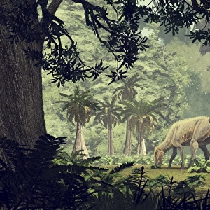 Edmontosaurus annectens, a hadrosaurid from the Late Cretaceous period
