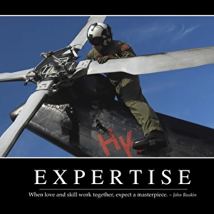 Expertise: Inspirational Quote and Motivational Poster