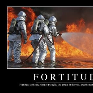 Fortitude: Inspirational Quote and Motivational Poster