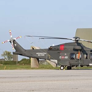 Italian Air Force HH-139A on the ramp