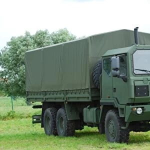 The Iveco M250 8 ton truck of the Belgian Army