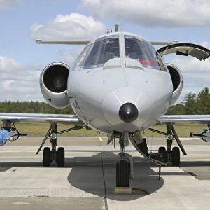 Jamming pods on a Learjet, Hohn Air Base, Germany