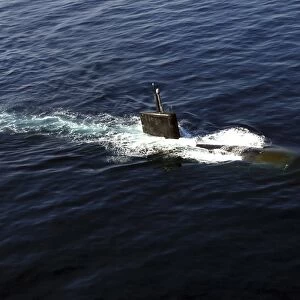 Los Angeles-class attack submarine USS Miami
