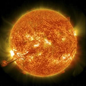 Magnificent Coronal Mass Ejection erupts on the Sun