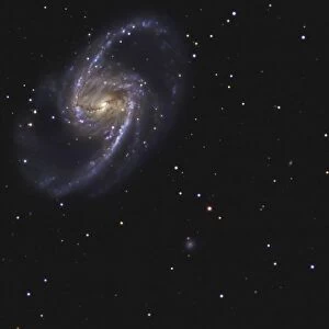 NGC 1365 is a barred spiral galaxy in the constellation Fornax