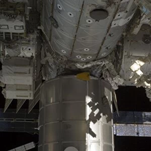 The Permanent Multipurpose Module attached to the International Space Station