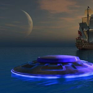 Reports of strange glowing objects have been common throughout maritime history