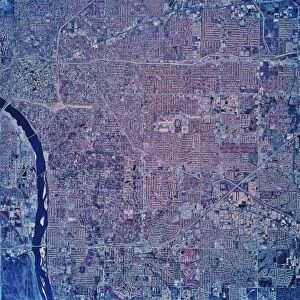 Satellite view of San Jose, California