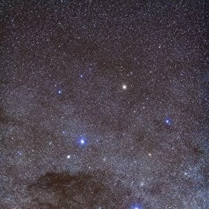 The Southern Cross and Coalsack Nebula in Crux