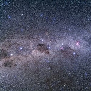 Southern Milky Way from Vela to Centaurus with Crux & Carina