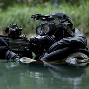 Special Forces combat diver takes a look at his compass