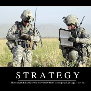 Strategy: Inspirational Quote and Motivational Poster