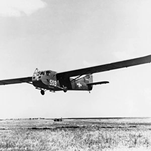 A U. S. Army Air Force Waco CG-4A glider