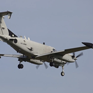 U. S. Army RC-12X Guardrail SIGINT aircraft