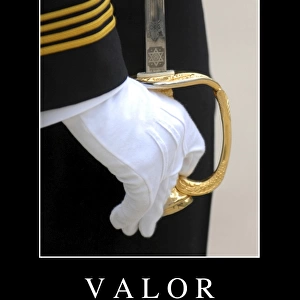 Valor: Inspirational Quote and Motivational Poster