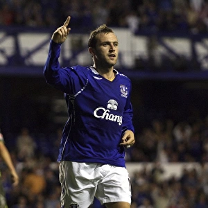 James McFadden: Everton Football Club's Determined Striker